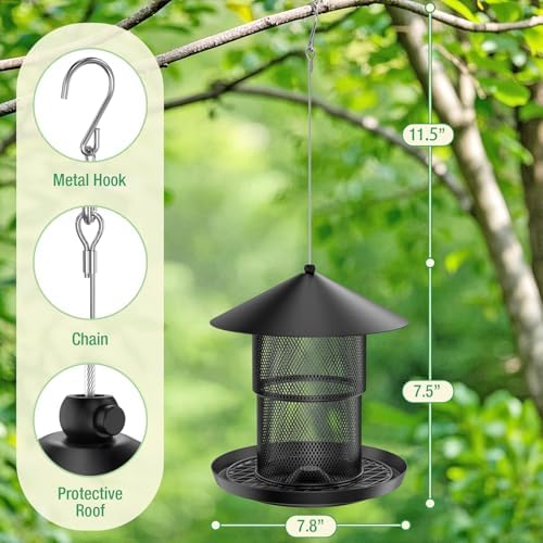 Bird Feeder for Outdoor Hanging