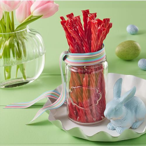 TWIZZLERS Twists Strawberry Flavored Licorice Style, Chewy Candy Bag, 16 oz | Strawberry Flavored Chewy Licorice Style Twists, Low Fat and Kosher, Classic Movie Snack for Parties and Candy Dishes, 16 oz