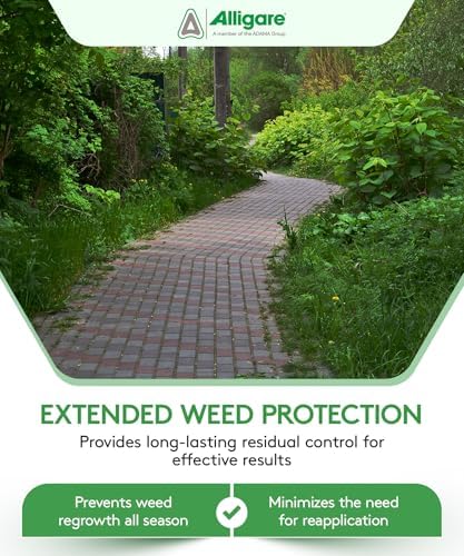 Alligare - Mojave 70EG Weed Killer for Grasses, Weeds & Vines - Total Bareground Weed Control with Long-Lasting Residual