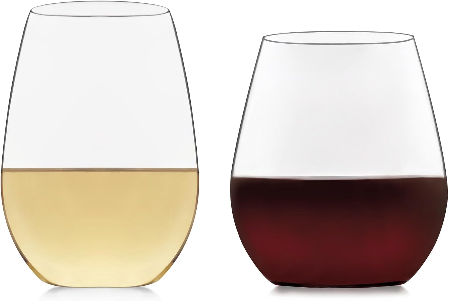 Libbey Signature Kentfield Estate All Purpose Wine Glasses Set of 4, Long Stem Wine Glasses for Red and White Wine, Perfect Glass Goblet Gift Set