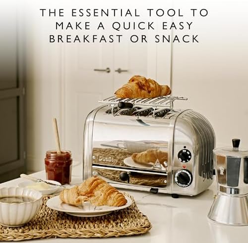 Dualit Classic Warming Rack for Dualit Classic Toasters | 1 x Warming Rack To Warm Items over a Dualit Toaster | Toaster Warming Rack | Ideal