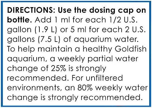 API GOLDFISH PROTECT Aquarium Water Conditioner 4-Ounce Bottle