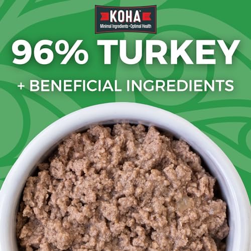 KOHA Limited Ingredient Diet Chicken Pate for Cats, 5.5oz Pack of 24 | Single meat protein, sensitive stomach formula, no fillers, limited ingredient wet cat food, made in USA