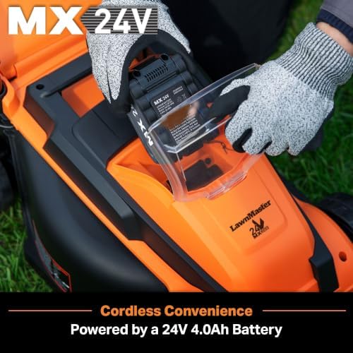 LawnMaster MEB1216K Electric Lawn Mower 16-Inch 12AMP