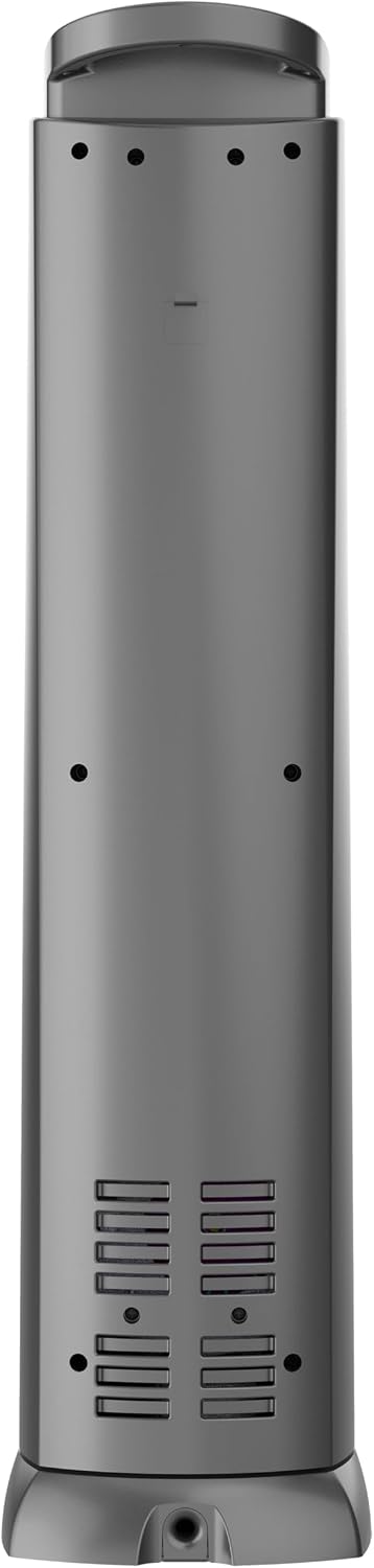 Lasko Oscillating Digital Ceramic Tower Space Heater - 29” - 5586 - Black | Built-In Handle, For Large Rooms, Cool Touch Housing, Overheat Protection Adjustable Thermostat, Timer, Remote, 1500W
