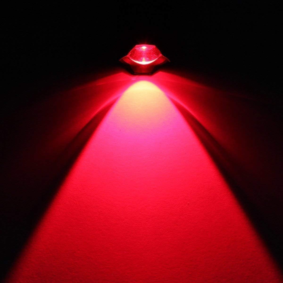 4 Pack Red Light Flashlight, 3 Modes Red LDE Red Flashlight for Astronomy, Night Observation and Outdoor Activities