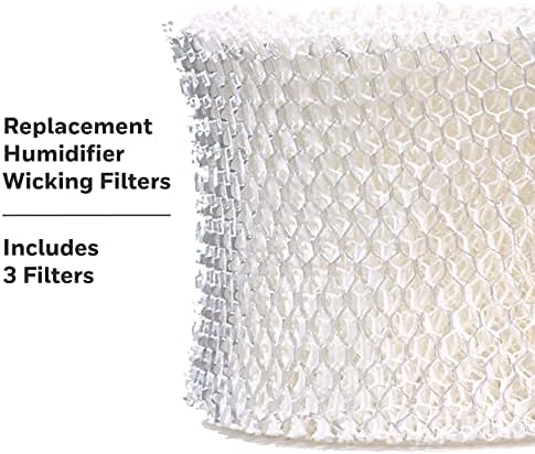 Protec Extended Life Humidifier Replacement Filter, 1 Count | Designed for Use with Select Vicks Cool Mist Humidifiers and Other Honeywell Humidifiers Models