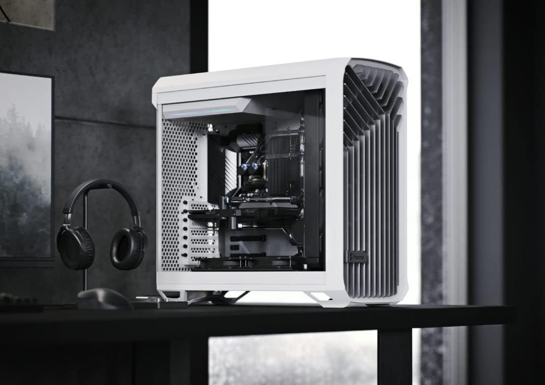 Fractal Design Torrent Black - Light Tint Tempered Glass Side Panel - Open Grille for Maximum air Intake - Two 180mm PWM and Three 140mm Fans