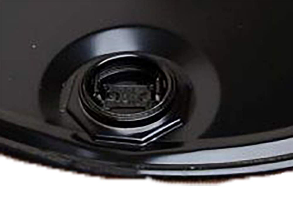 55 Gal Steel Drum Open-Head| Black | Metal Barrel | Non-Lined Interior | Bolt Ring Closure