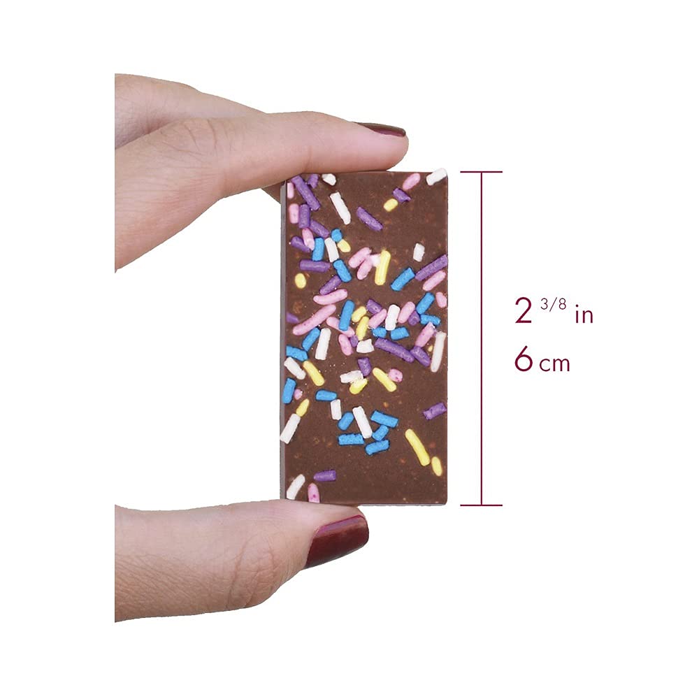 Chuao Chocolatier Salted Chocolate Crunch Dark Chocolate Mini Gourmet Chocolate Bar, 24-Ct. (0.39 oz. each)