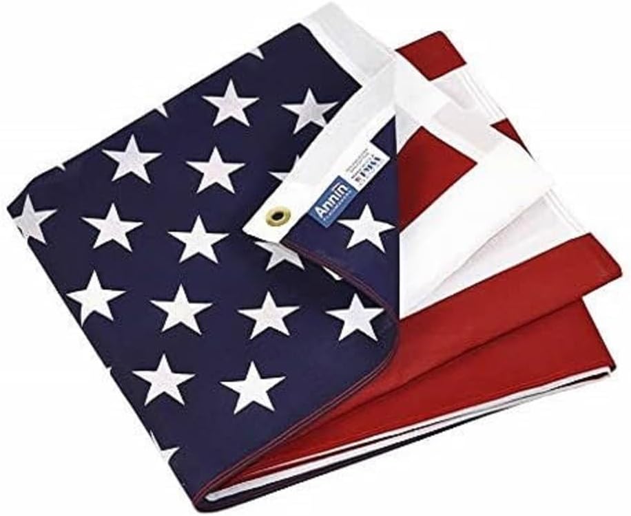 Annin Flagmakers Nylon American Flag - 2 x 3 Feet (Model 2550) | 100% Made in USA
