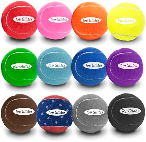 Top Glides Precut Walker Tennis Ball Glides (Orange)