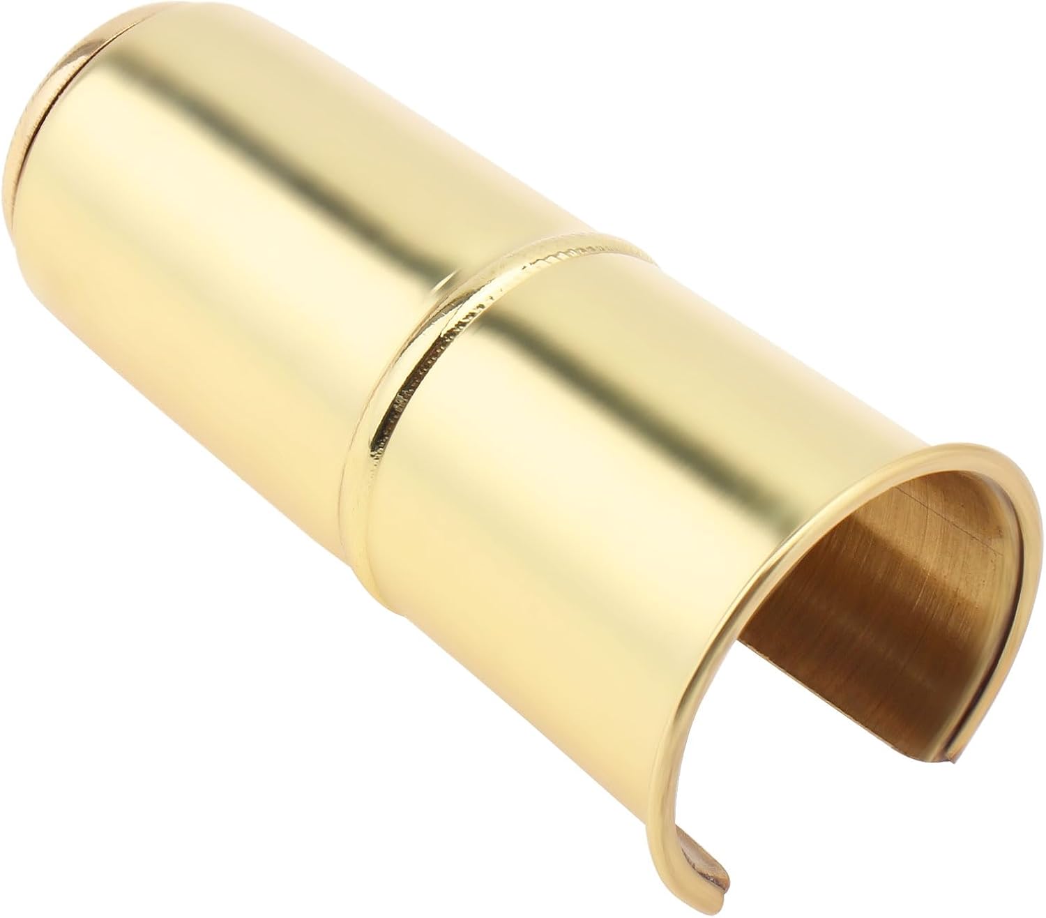 Alto Saxophone Mouthpiece Protective Cap, Woodwinds Alto Sax Saxophone Mouthpiece Cap (Gold)