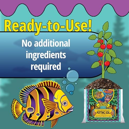 FoxFarm Ocean Forest Potting Soil, 1.5cu ft (Pack of 2) - Light, Aerated Texture, Designed for All Container Plants