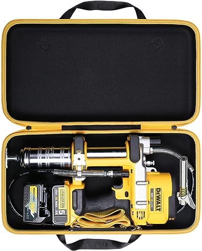 khanka Hard Storage Case for Dewalt DCF682N1/DCF680N2 Screwdriver | EVA Hard Shell, Accessory Storage Pocket, Workshop Tool Storage