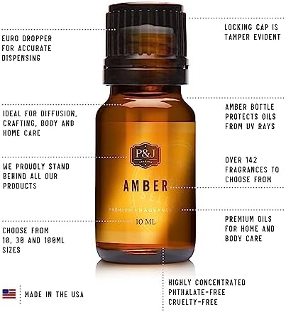 P&J Trading Fragrance Oil | Cedar Oil 30ml - Candle Scents for Candle Making, Freshie Scents, Soap Making Supplies, Diffuser Oil Scents