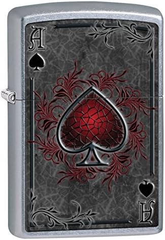 Zippo Lighter: Ace of Spades - Street Chrome 79476