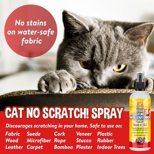 Bodhi 3-in-1 Cat & Kitten Training Aid - Cat Deterrent Spray for Indoor and Outdoor Use - Repellent to Establish Boundaries, Keep Cats Off Furniture