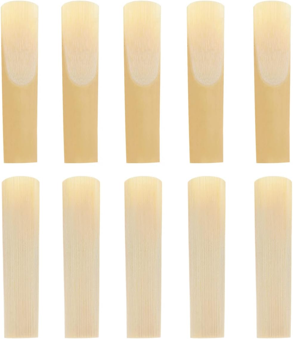 Alto Saxophone Mouthpiece Kit, Sax Mouthpiece Kit with Cap & Metal Ligature & 10 Reeds & 24 Cushions Pads