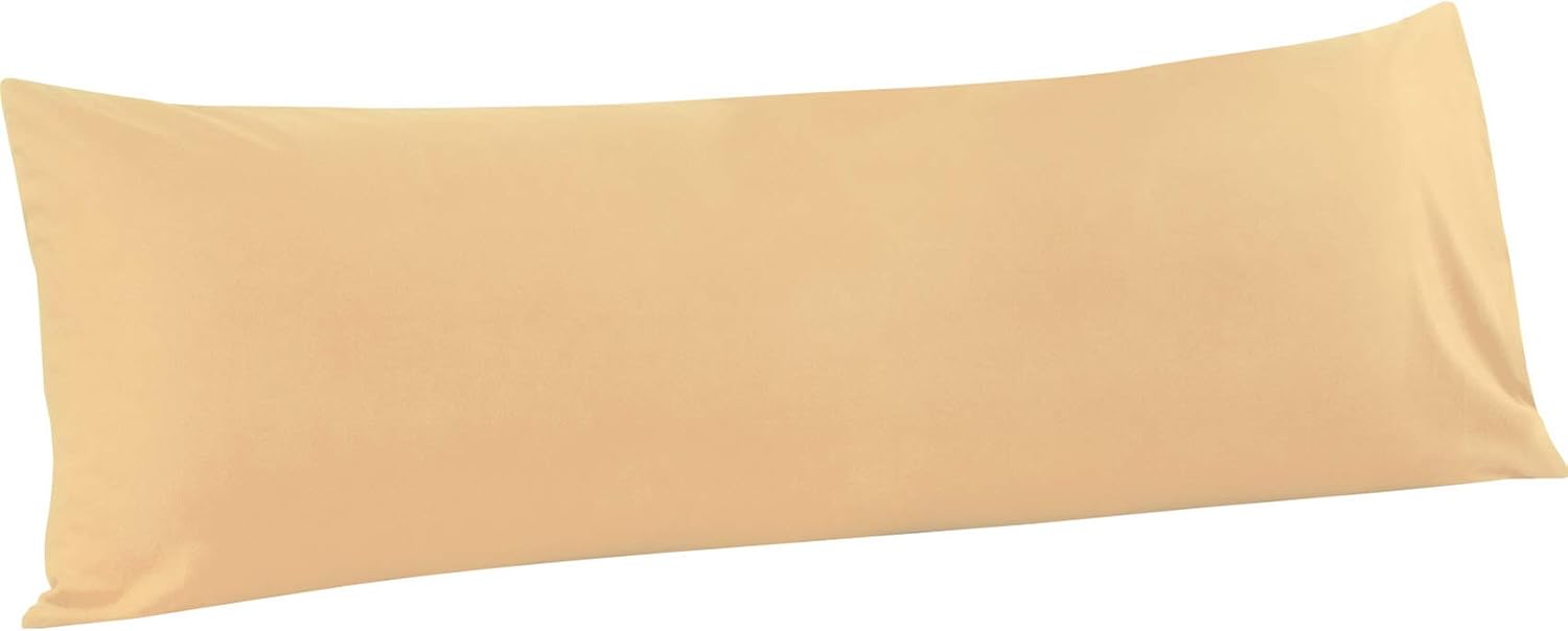 FLXXIE 2-Pack Microfiber Standard Pillow Cases, Envelope Style, White
