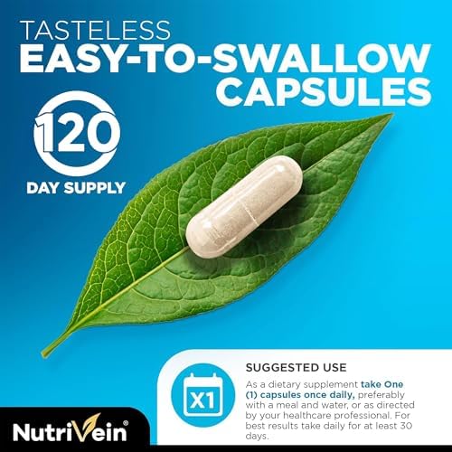 Nutrivein Zinc Picolinate 100 mg Supplement - 120 Capsules, High Absorption