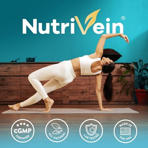 Nutrivein Organic Sea Moss 1600 mg, Bladderwrack & Burdock - 120 Capsules
