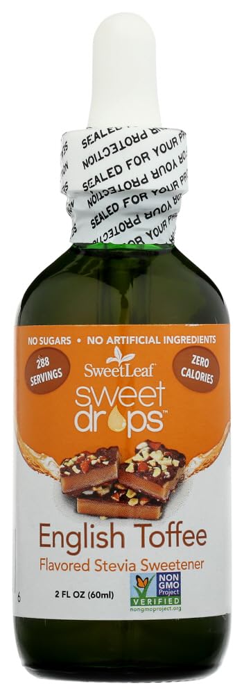 Sweetleaf 50927 Toffee Clear Liquid Stevia by Wisdom Natural Brands