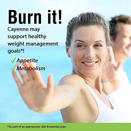 Solaray Cayenne 100,000 Heat Units, Capsaicin Supplements, 100 VegCaps