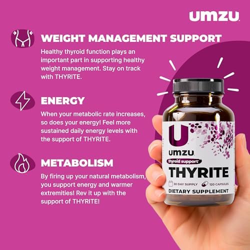UMZU Thyrite Thyroid Support Supplement, 30 Day Supply