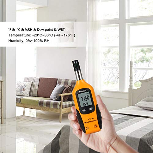 Preciva Digital Psychrometer Thermo-Hygrometer