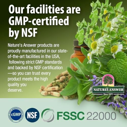 Nature's Answer Cranberry | Supports a Healthy Urinary Tract | Alcohol-Free, Gluten-Free, Kosher Certified