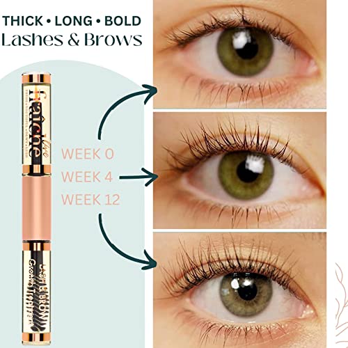 Organic Castor Oil Eyelash Growth Serum, Eyebrow Lash Serum for Hair Growth