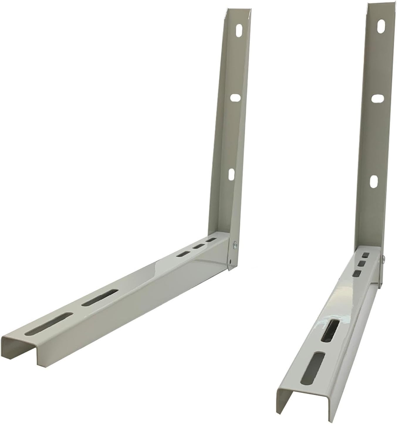 Appli Parts APAB-3160 Mini Split Wall Mounting Bracket, Heavy Duty Outdoor Support Up to 352 lbs. Fit 5000 to 36000 BTU Units, Includes Level Cross Bar, Anti Vibration Pads and Full Installation Kit