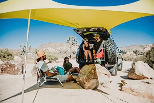 Neso Sidelines Grande Sports Tent - Lightweight and Portable Sun Shelter and Shade Tent for Outdoor Activities - Patented Reinforced Corners - UPF