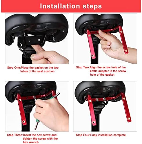 ECYC Bicycle Seat Post Double Water Bottle Holder