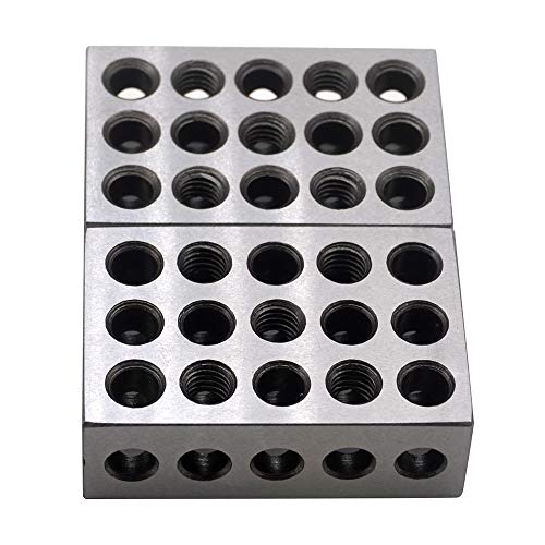 Oudtinx 1-2-3 Blocks Matched Pair Hardened Steel 23 Holes