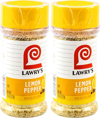 Lawry's Lemon Pepper with Zest of Lemon, 2.25 Oz