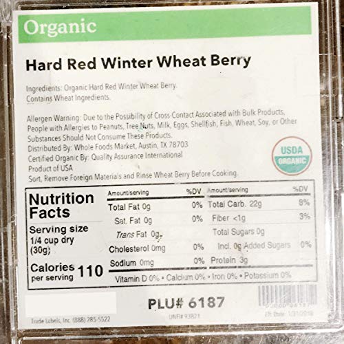Wheat Berries Red Hard Winter