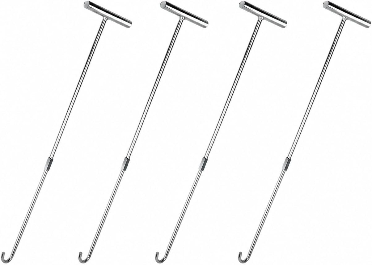 5th Wheel Pin Puller 31" Solid Steel with Chrome Plating Heavy Duty - 1pack