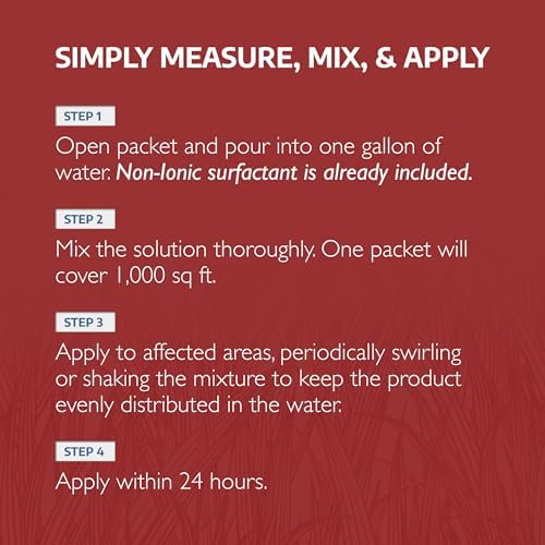 Sedgehammer Plus Turf Solution, 13.5 Grams, Nutsedge Control | Lawns, Golf Courses, Sports Fields, Vegetation Management