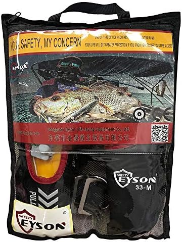 Eyson Inflatable Life Jacket Life Vest Highly Visible Manual
