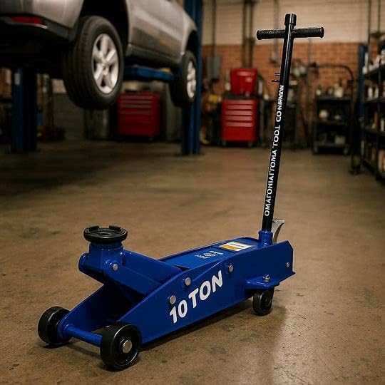 OTC HDJ10 10-Ton Hydraulic Service Jack - 6-3/8" to 22" Lifting Range