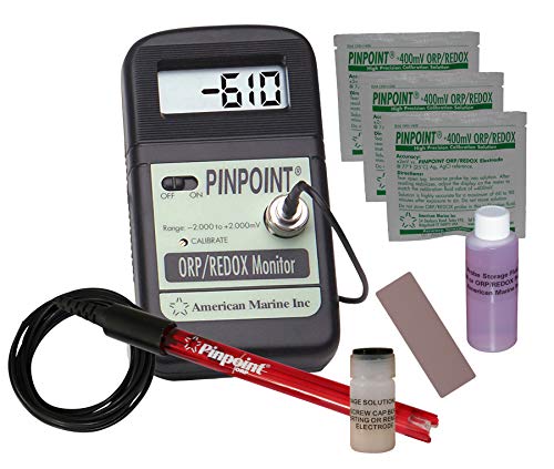 Pinpoint® ORP Monitor KIT Lab Grade Portable Bench Monitor Kit for Alkaline/Hydrogen-Rich/Ionized/Kangen Water