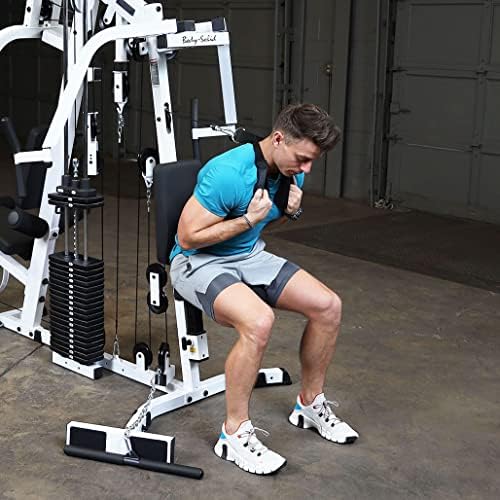 Body-Solid Multi-Station, Single Weight Stack Home Gym Machine, Arm & Leg Strength Training Functional Exercise Workout Station