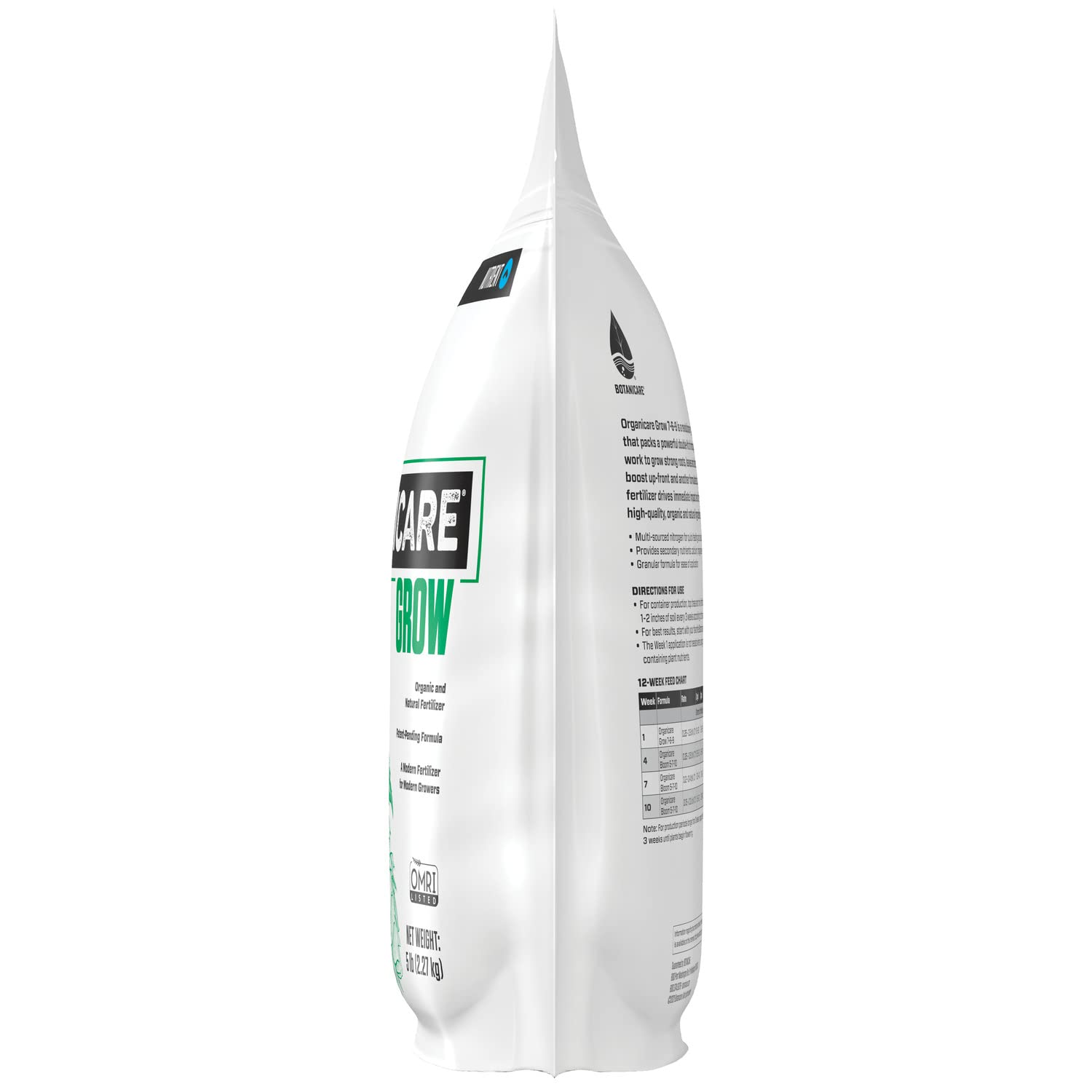 Botanicare Cal-Mag Plus, A Calcium, Magnesium, and Iron Plant Supplement, Corrects Common Plant Deficiencies, Add to Water or Use as a Spray, 2-0-0 NPK, 1-Gallon