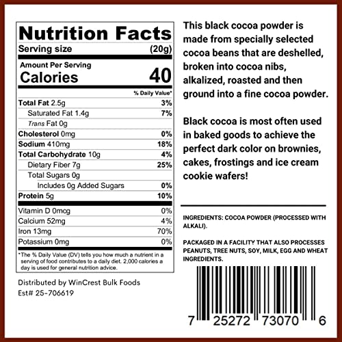 Blommer Black Cocoa Powder