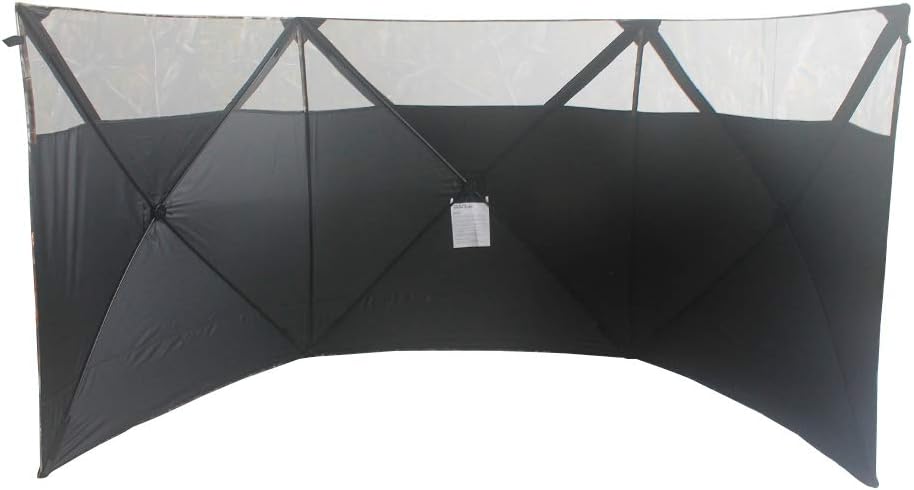 THUNDERBAY Pop Up 3 Sided Ground Blind for Deer Duck Turkey Hunting, Portable Quick Setup Lightweight 3 Panels Deer Hunting Blind