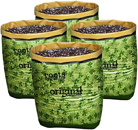 Roots Organics Rod Hydroponic Gardening Ready-to-Grow Coco Fiber-Based Potting Soil, 1.5 cu ft/10 gal for Plants