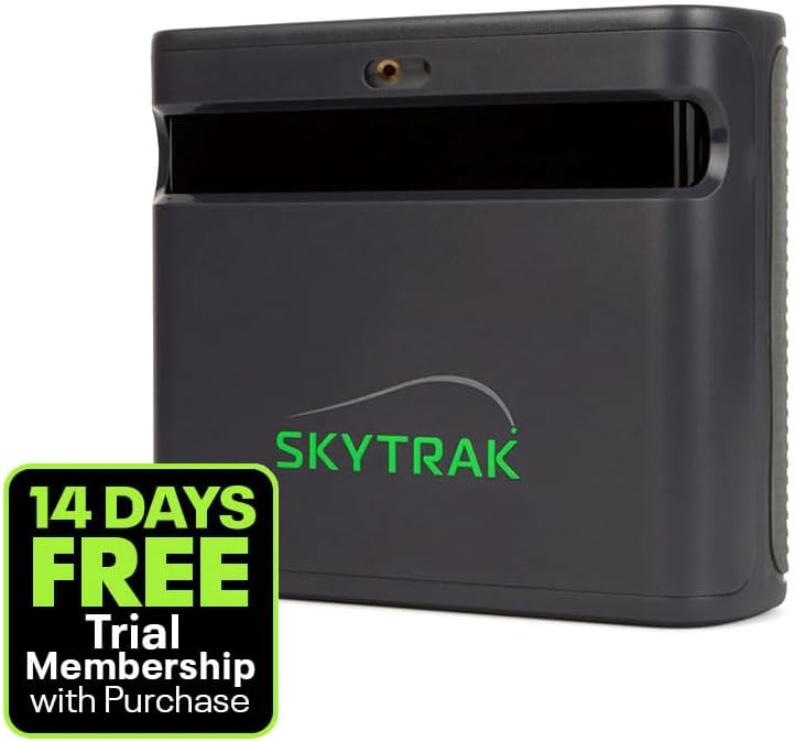 ST MAX Golf Launch Monitor - Software Membership Options – Includes 14 Day Trial + Speed Training, Indoor Simulator with Ball Speed, Launch Angle & Spin Data