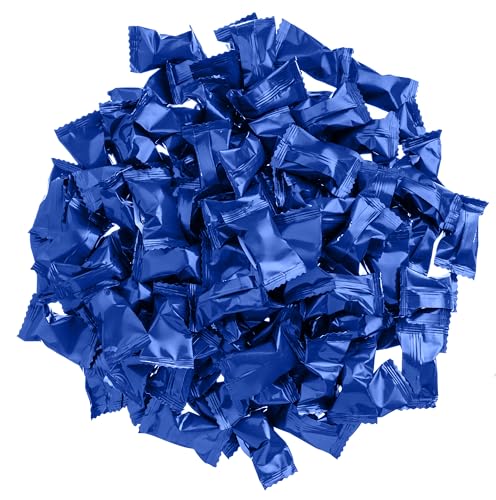 Candy Envy - Blue Wrapped Buttermints - 13 oz. Bag - 100 Individually Wrapped Candy Mints